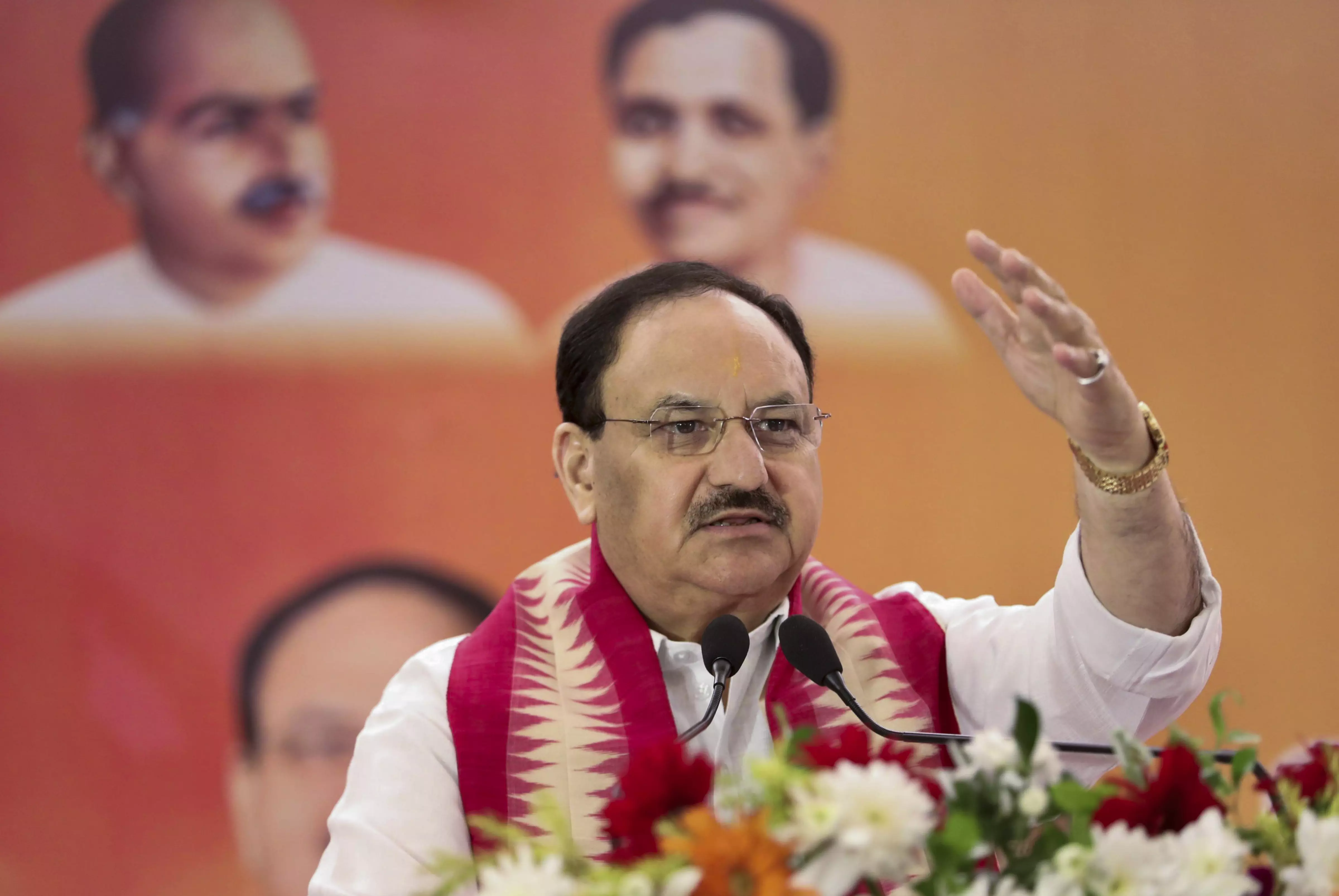 J&K: People rejected bullets, chose ballots: BJP chief J P Nadda