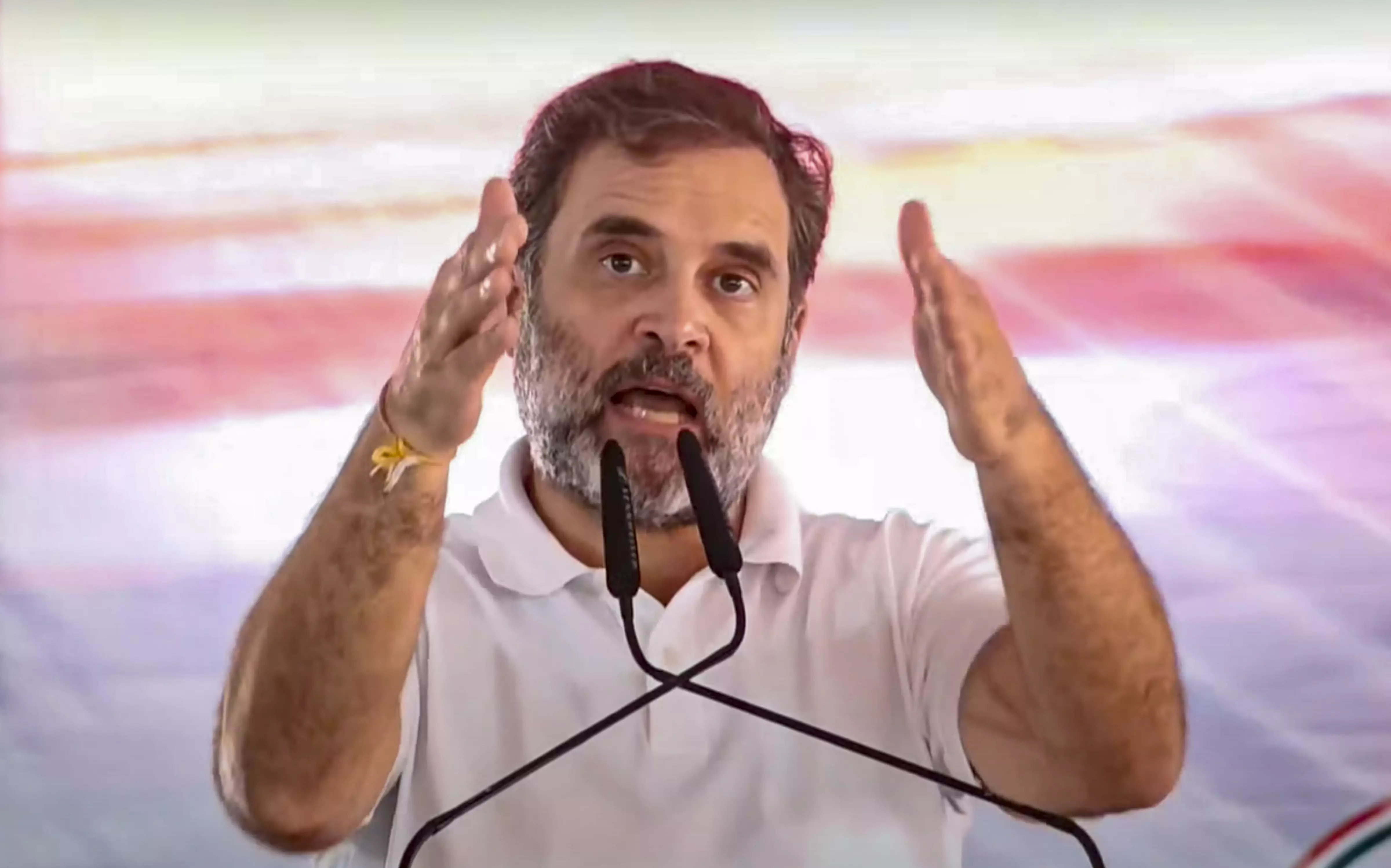 Rahul flays BJPs pro-industrialist policies at Haryana rally, says Cong will bring about change