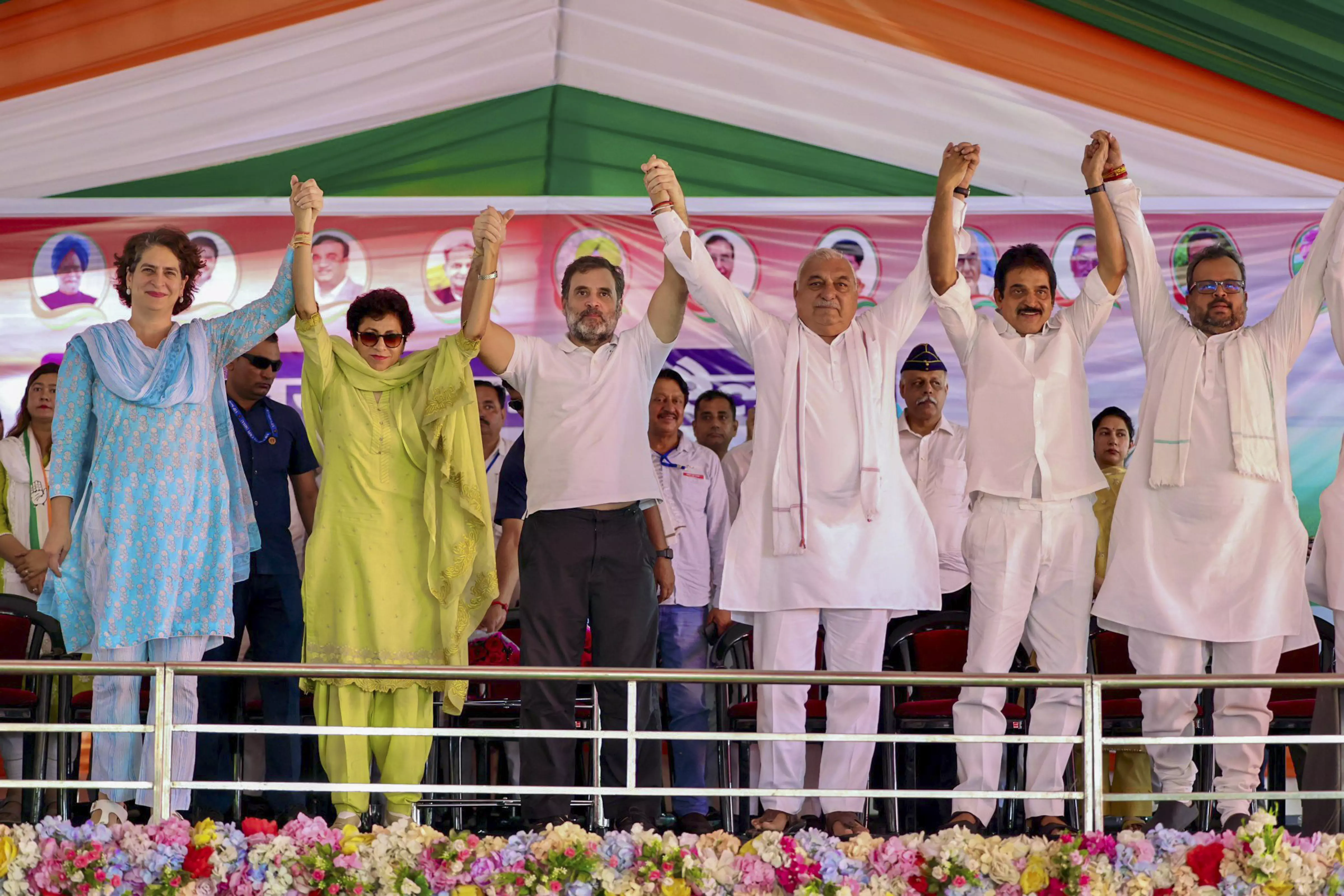 Rahul Gandhi, Priyanka Gandhi, Haryana Assembly polls