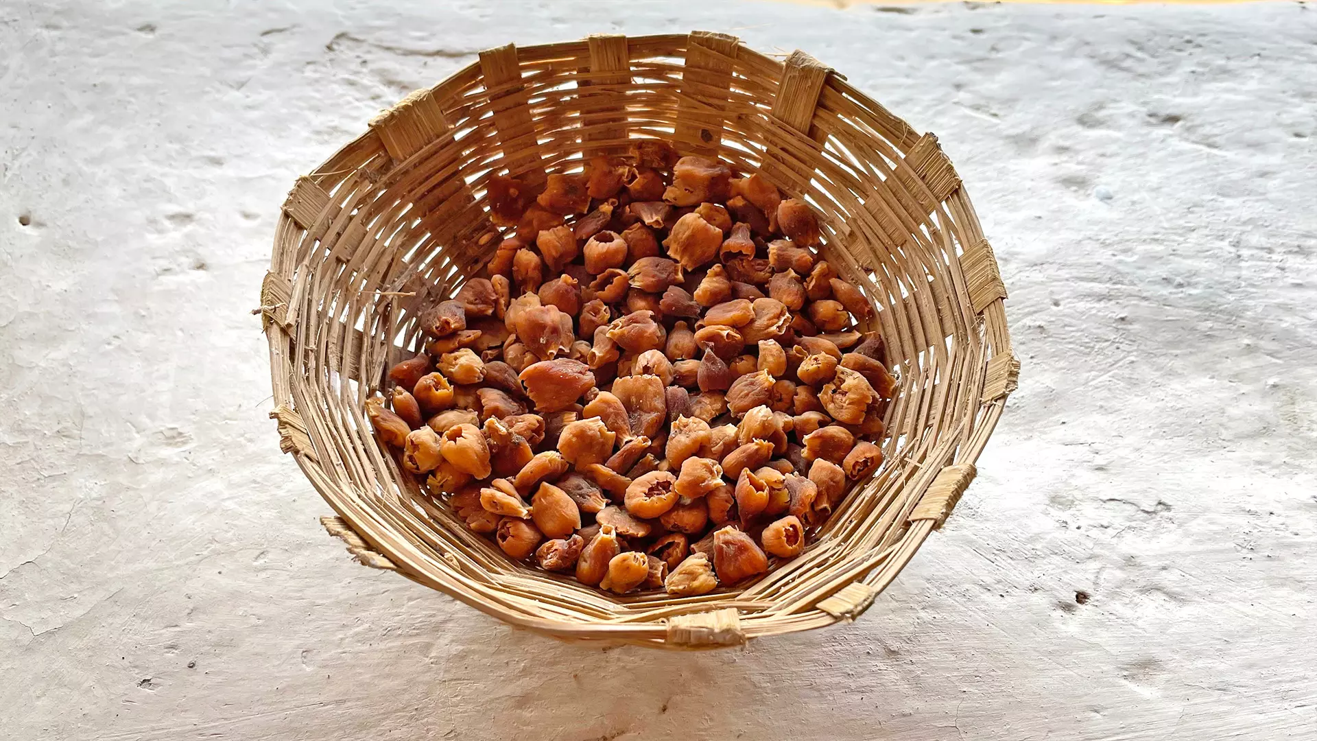 Dried mahua flowers