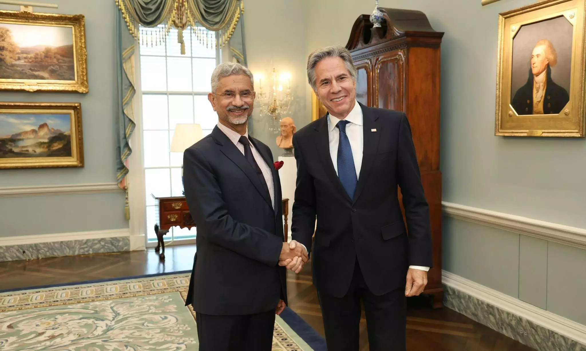 Blinken meets Jaishankar, says India, US working on regional, global challenges