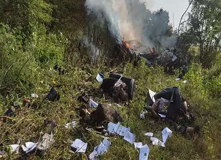 Pune: Helicopter crashes, catches fire; 3 persons killed