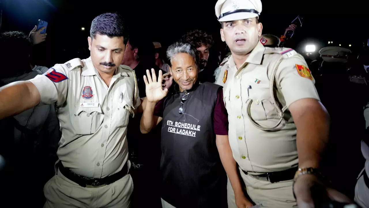 Leh violence: Police question Sonam Wangchuk’s Pakistan visits