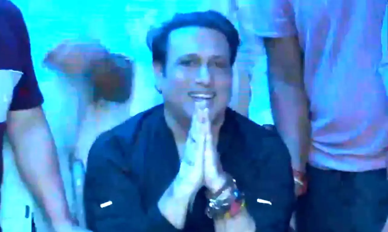 Govinda discharged from the hospital after a revolver accident, urges fans to be cautious