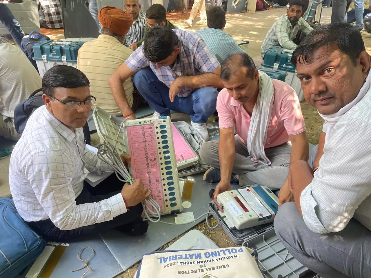 EVMs, Haryana Assembly polls