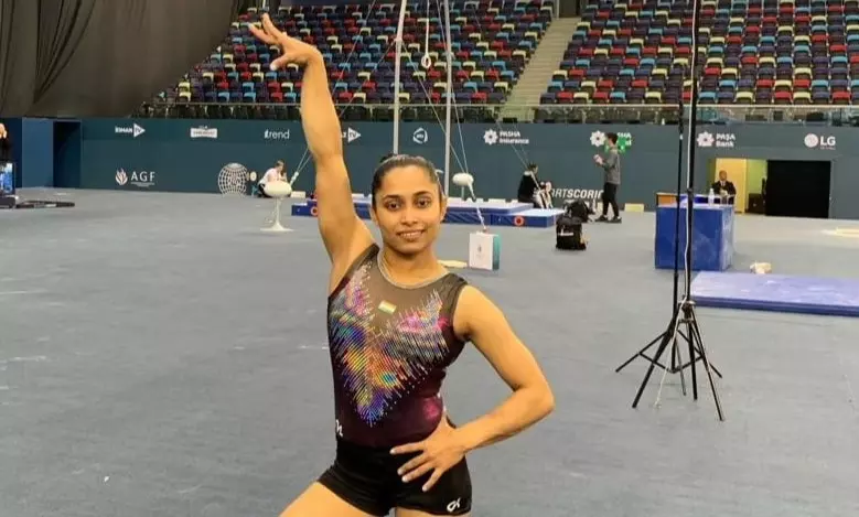 Indian gymnast Dipa Karmakar