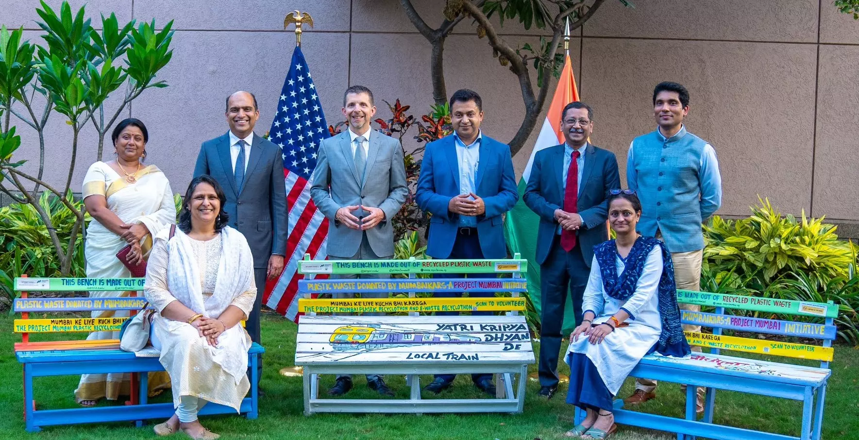 Mumbai: US Consulate, passport office install 70 benches for visa applicants comfort