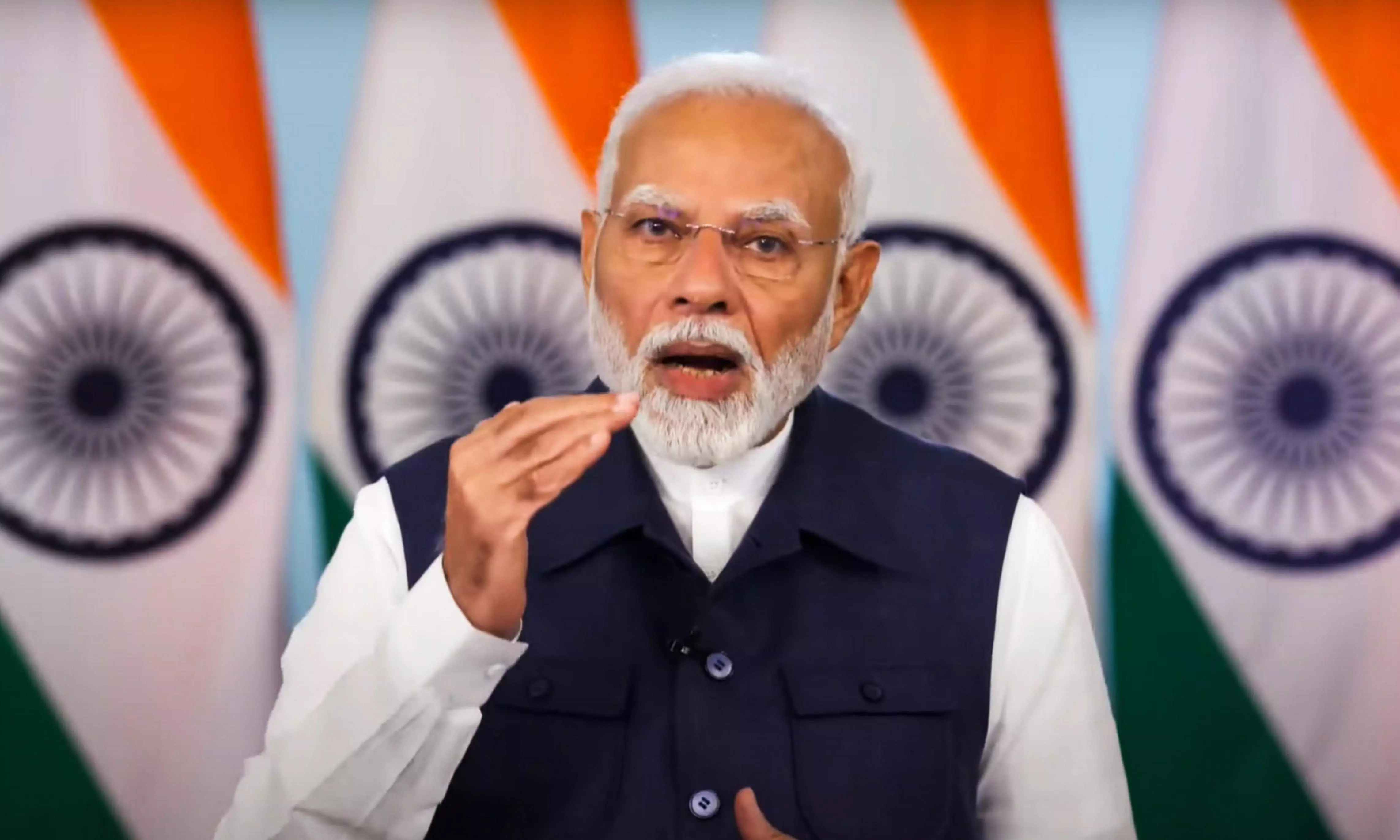 5 things PM Modi said about Congress post election results