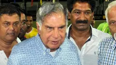 Tata’s pet dog ‘Goa’ refuses to leave his side