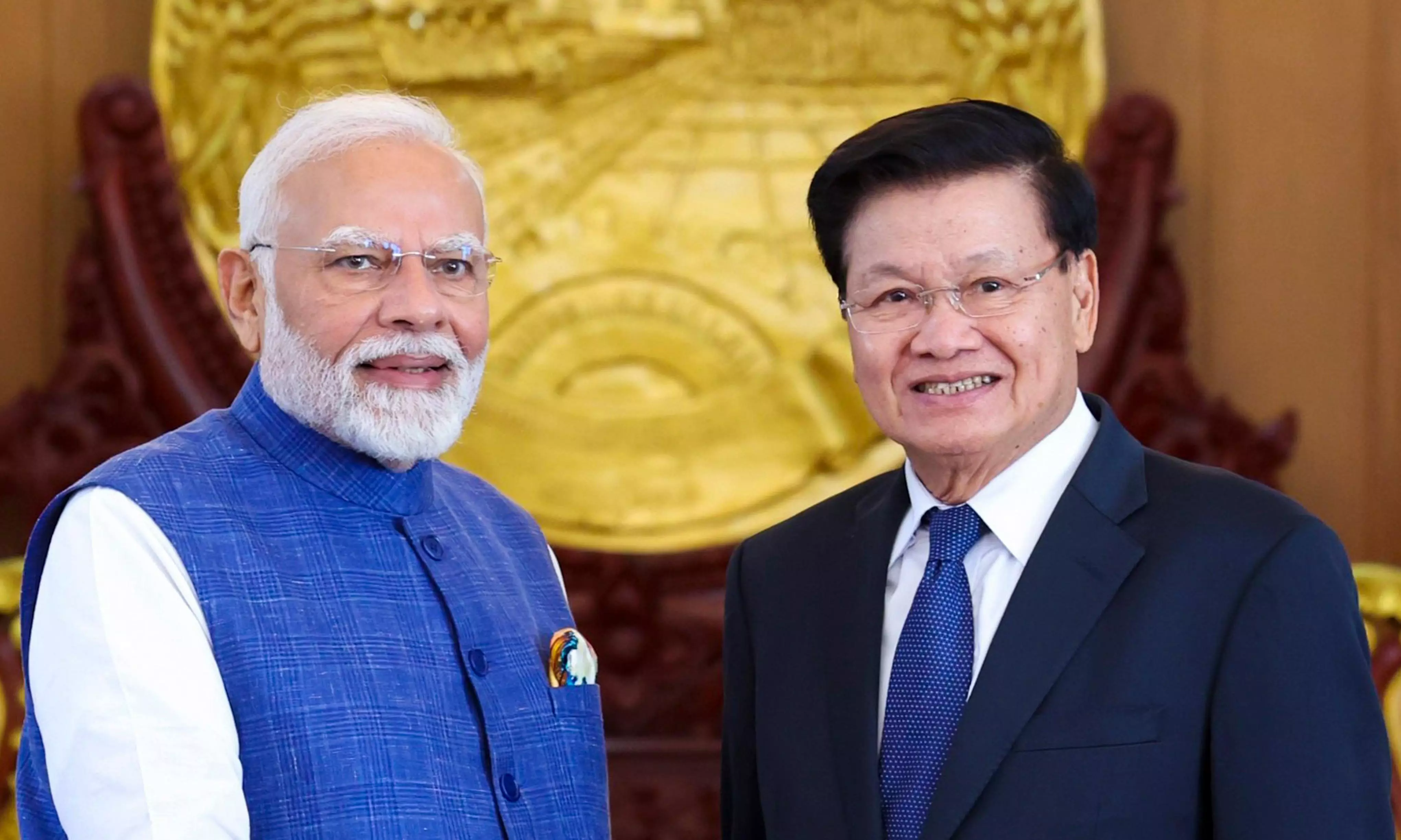 After productive two-day visit to Laos, PM leaves for India