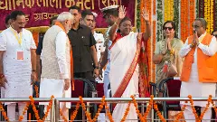 Delhi: President Murmu, PM Modi attend Vijayadashmi celebrations