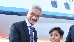 EAM Jaishankar, Pakistan PM Shehbaz Sharif exchange pleasantries