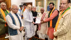 Haryana: Nayab Saini elected head of BJP legislature party, stakes claim to form govt