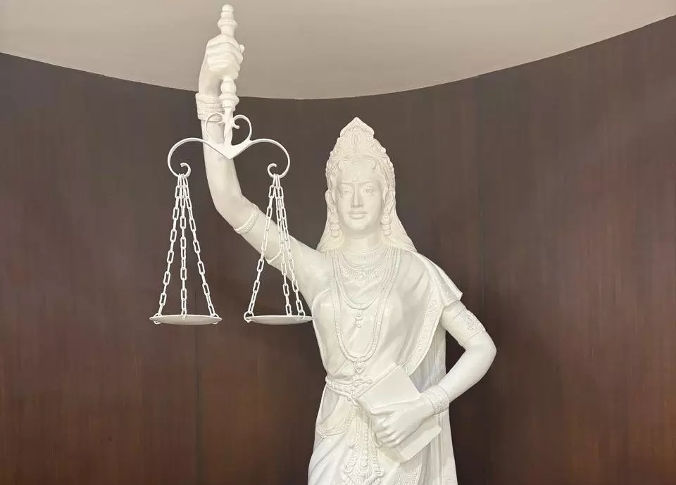 New Lady of Justice statue