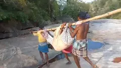 In tribal Gujarat, childbirth journey in cloth stretchers is often a woman’s last