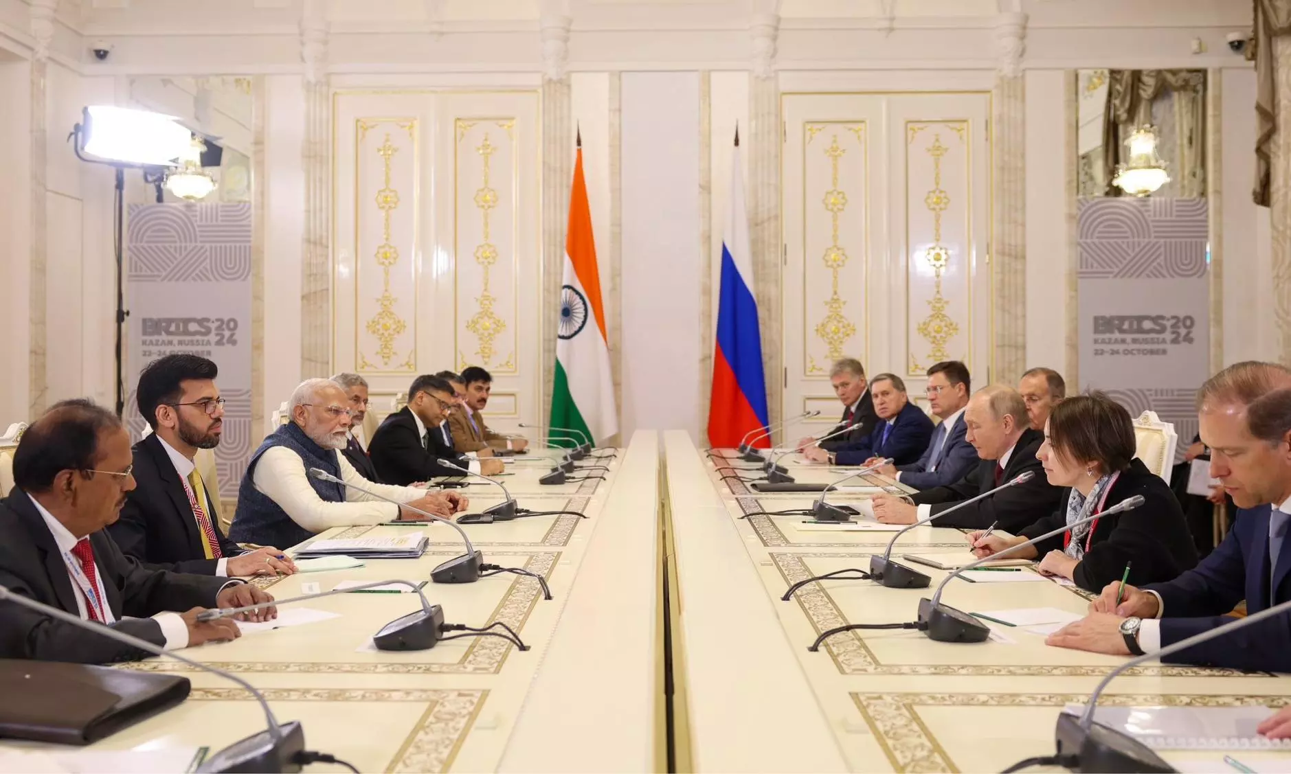 LIVE | BRICS Summit: Modi meets Putin, again seeks peaceful end to Ukraine war