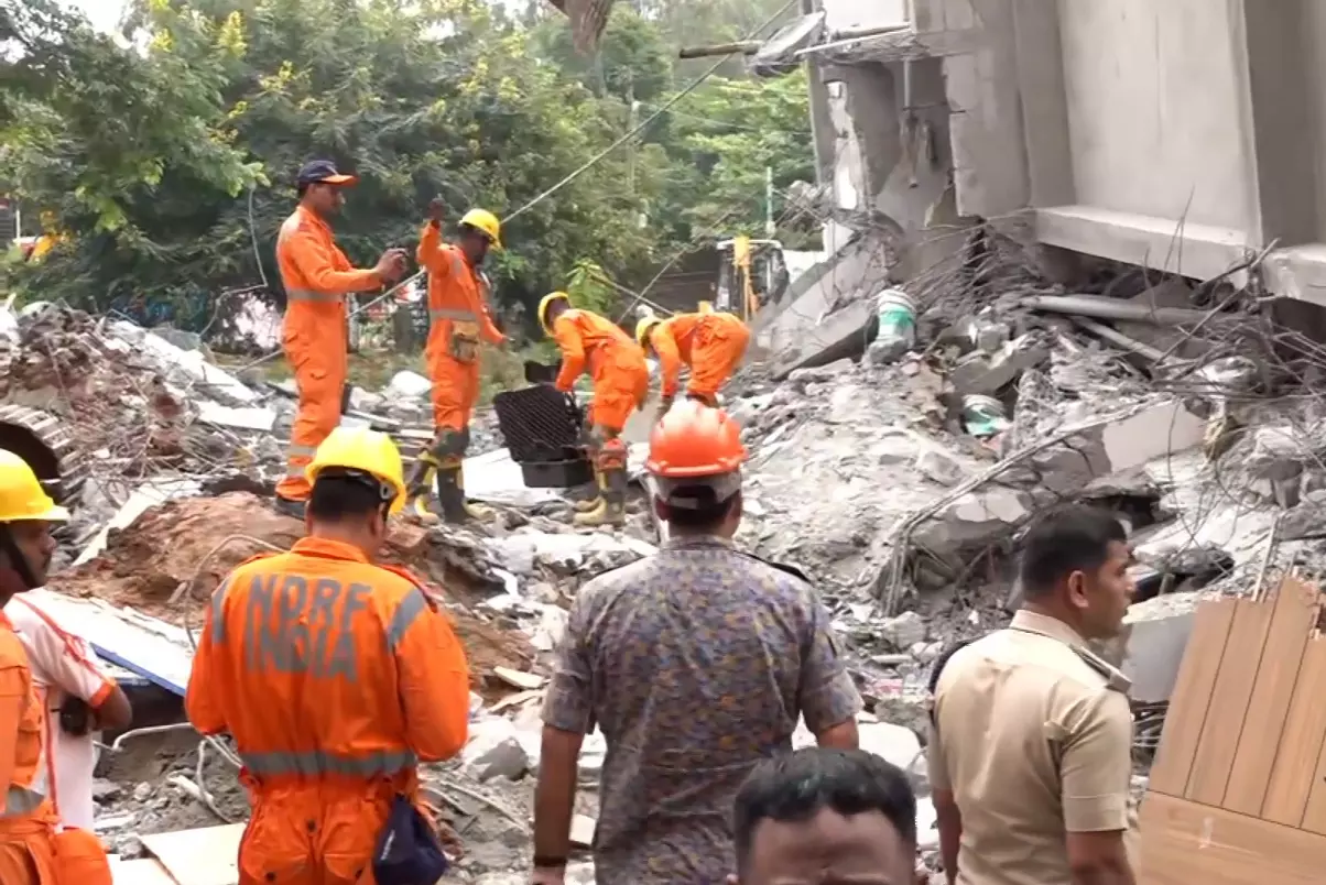 Bengaluru building collapse: 5 dead; rescue operations underway