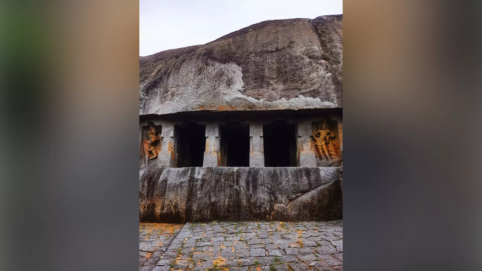 Mandakapattu, the oldest rock-cut temple in Tamil Nadu.