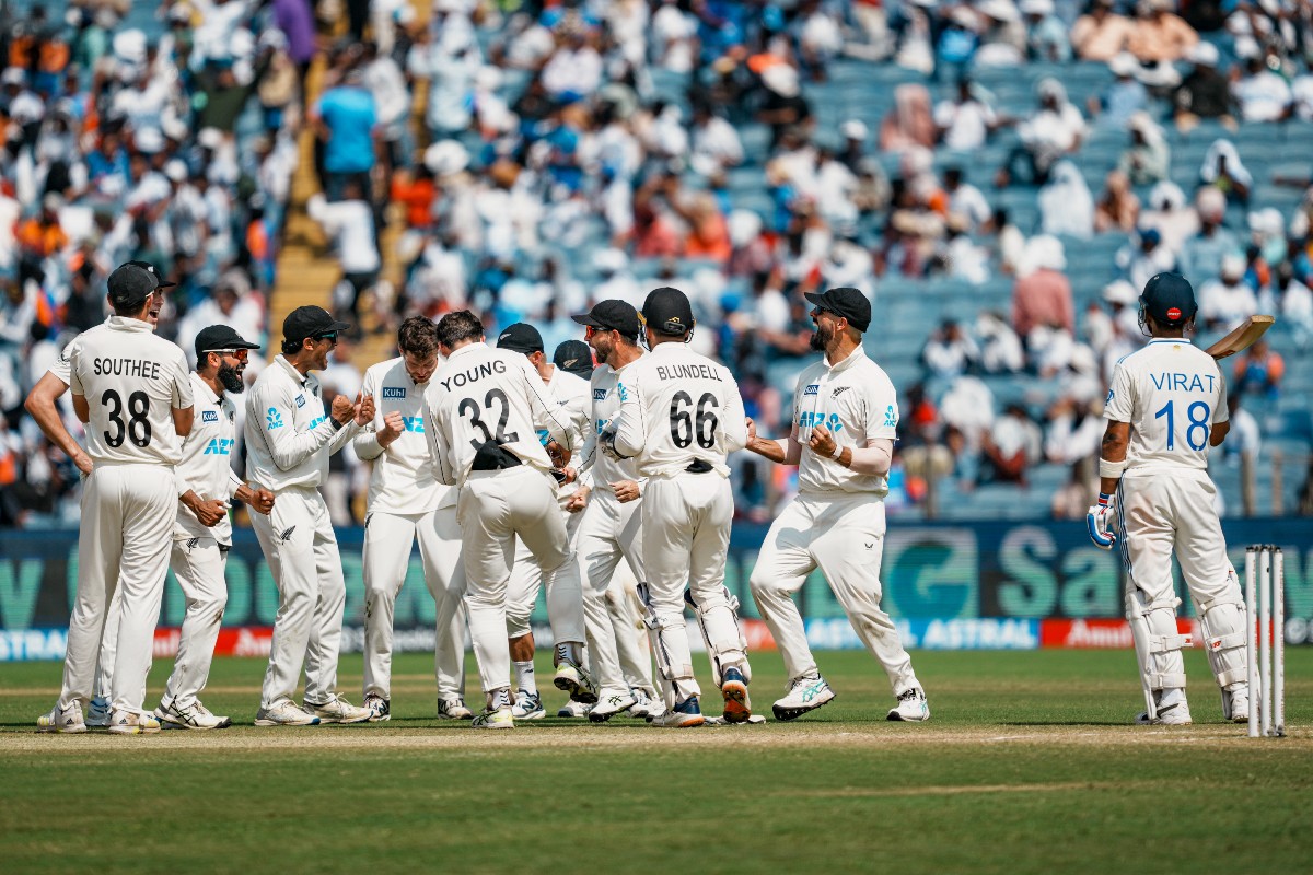 India suffer 1st home Test series loss in 12 years as NZ script history