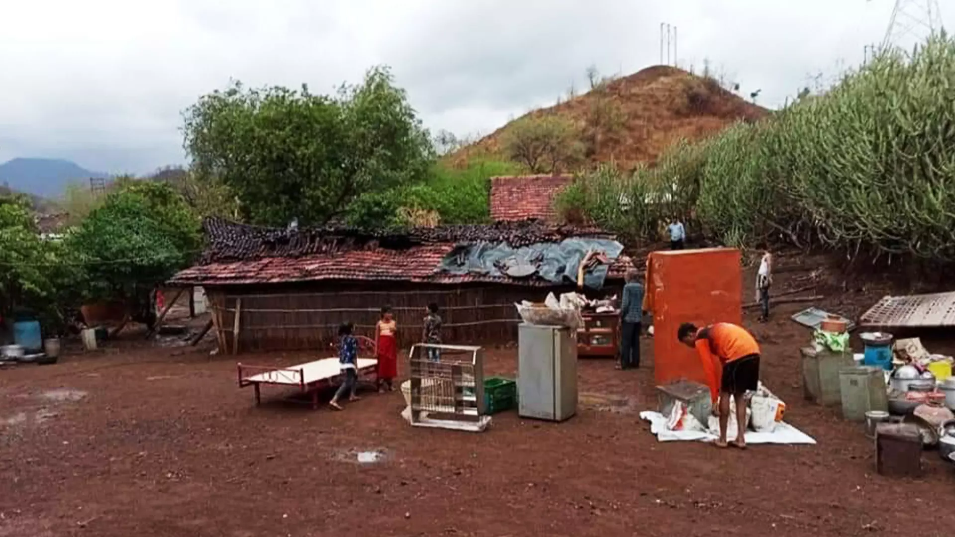 A village in Chhotaudepur which lacks roads and access to basic amenities, including healthcare. 