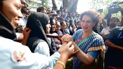 Wayanad bypolls | After LS poll rout, Kerala CM Pinarayi appeasing Hindus, says Priyanka