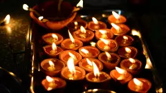 Diwali-earthen diyas
