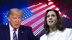 Donald Trump Kamala Harris US election