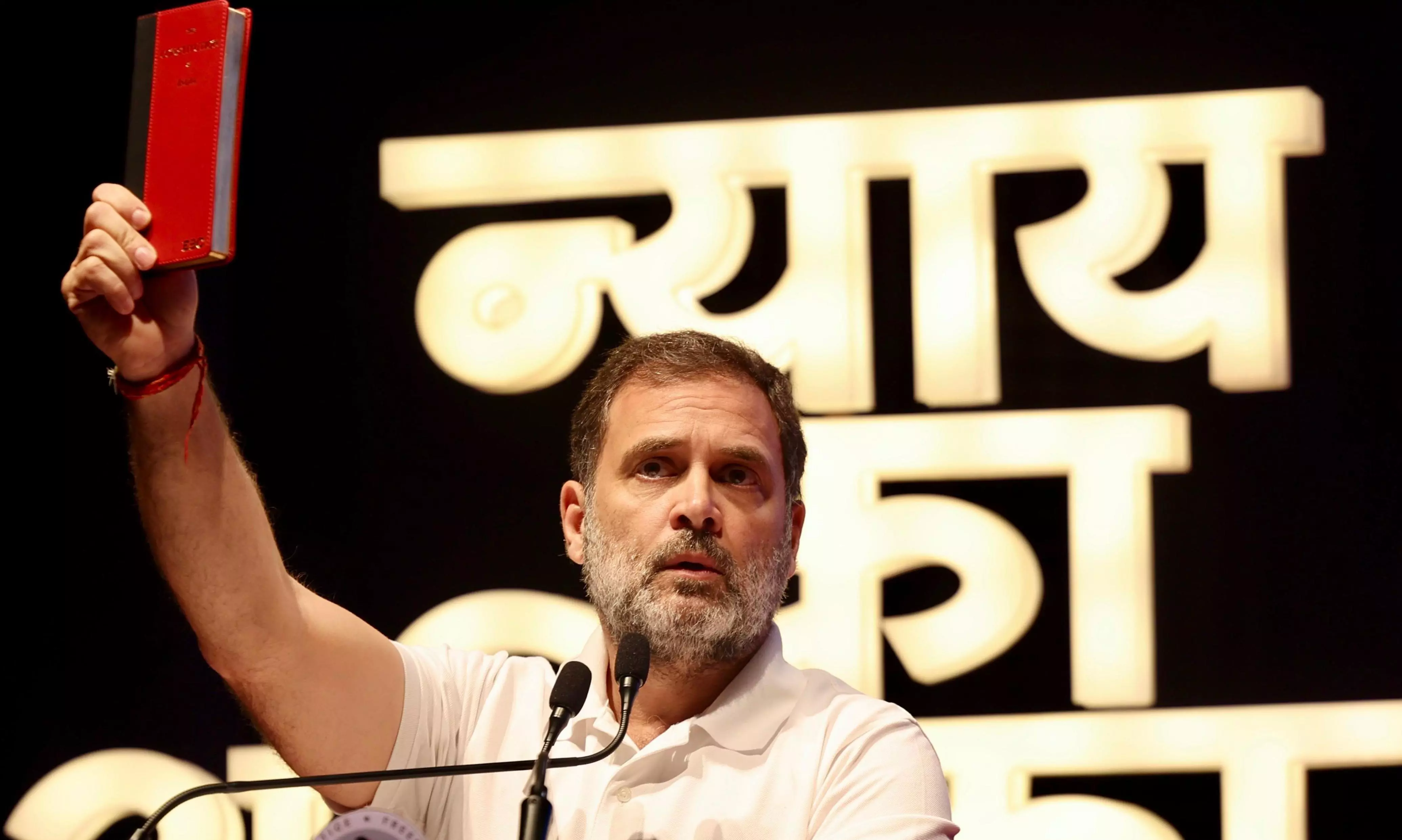 Rahul mocks Modi over Constitution; says PM ‘has never read it’