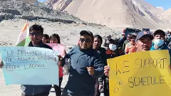 ladakh protest