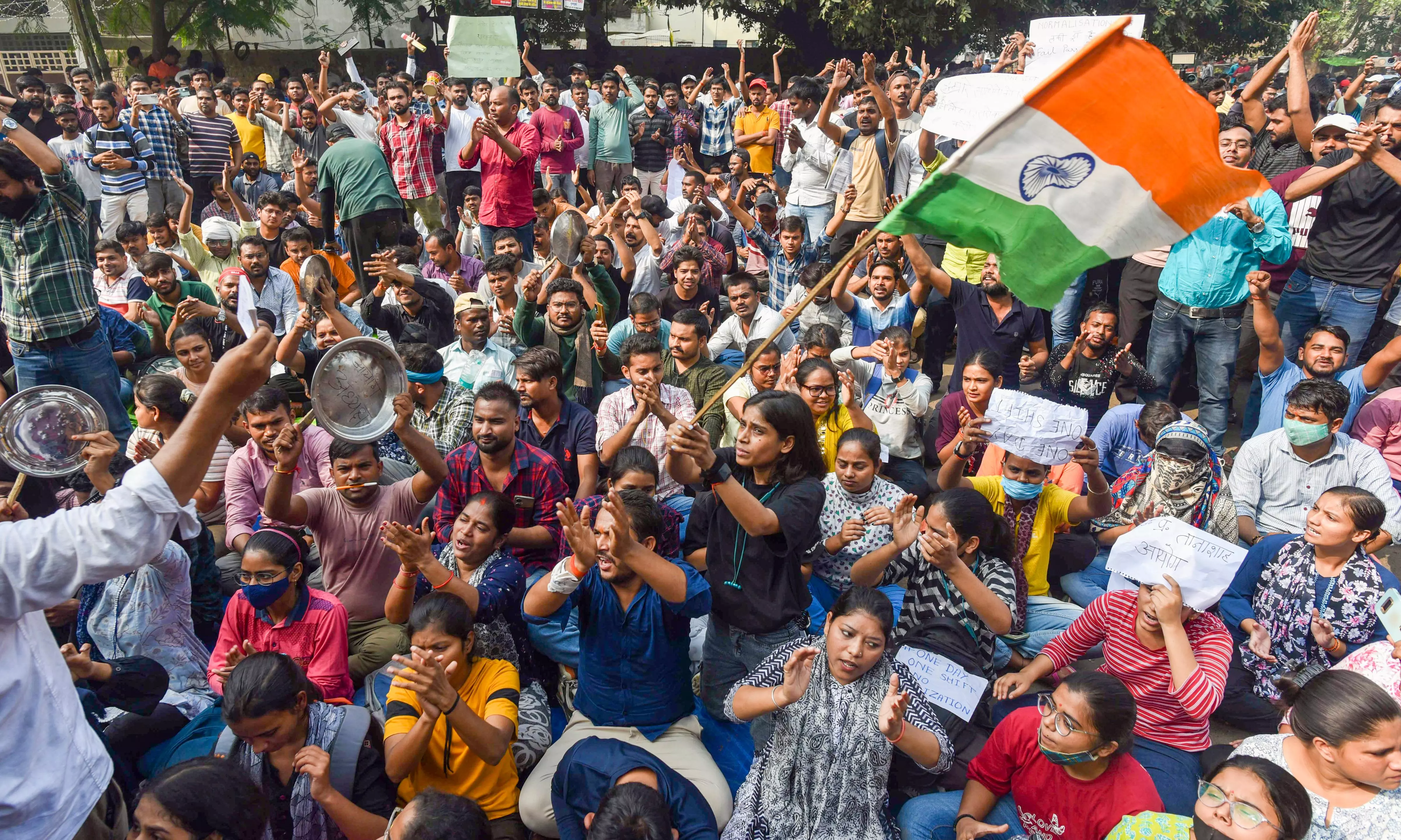 Explained: Why UP govt job aspirants are protesting for single-day-single-shift exam