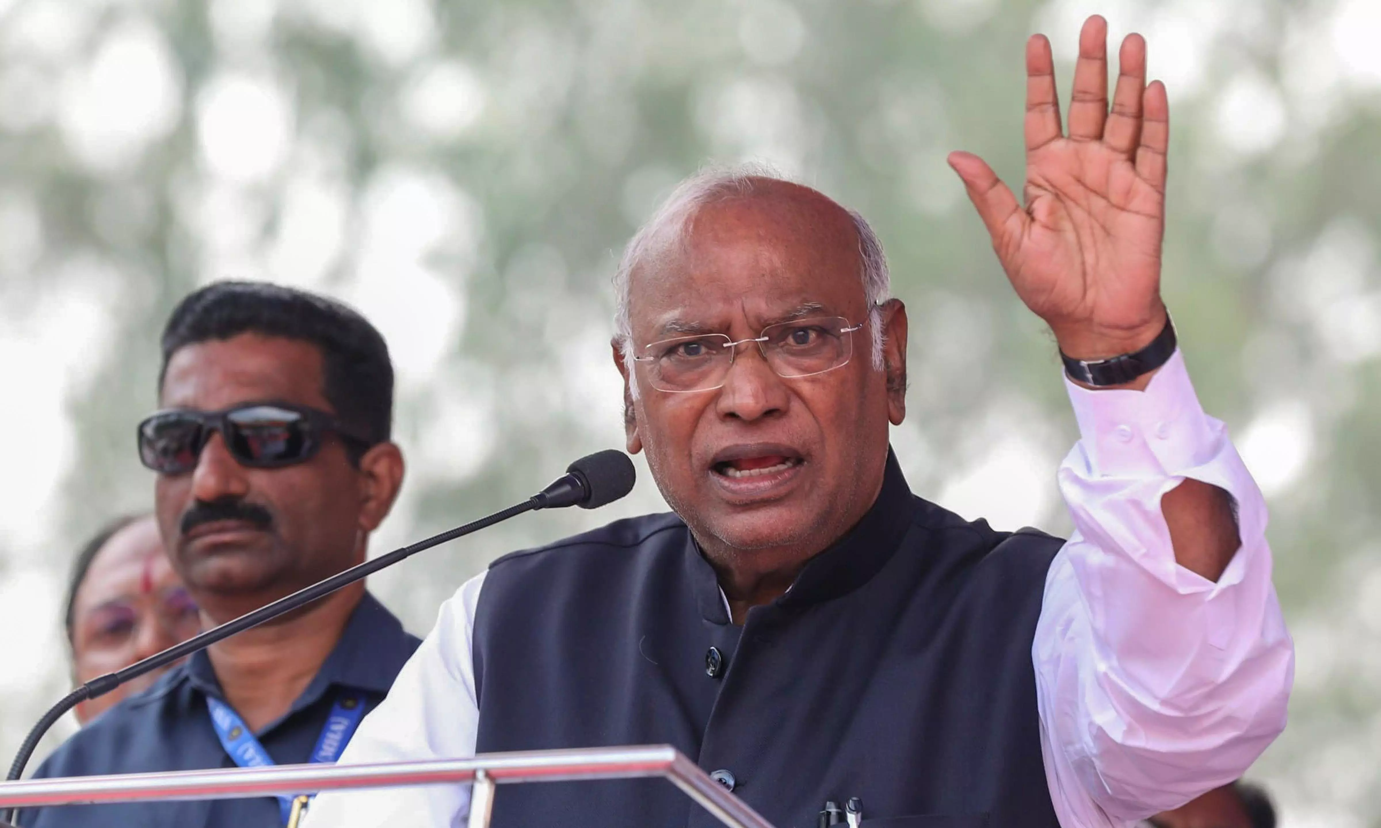 Congress President Mallikarjun Kharge