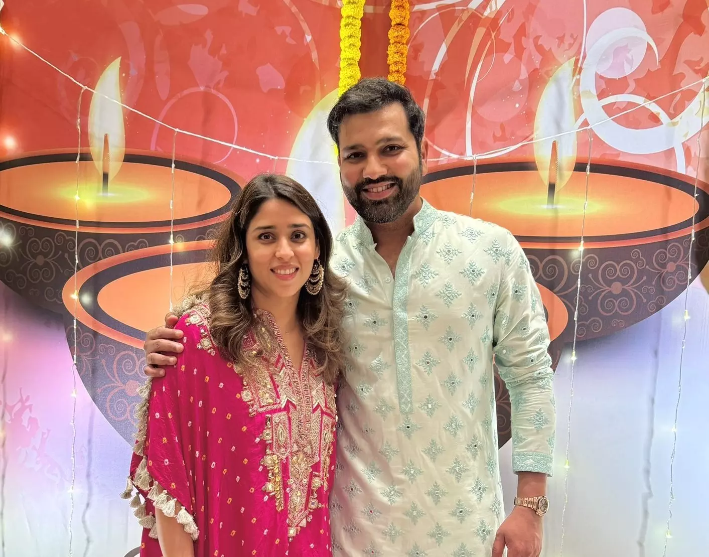 Rohit Sharma blessed with baby boy