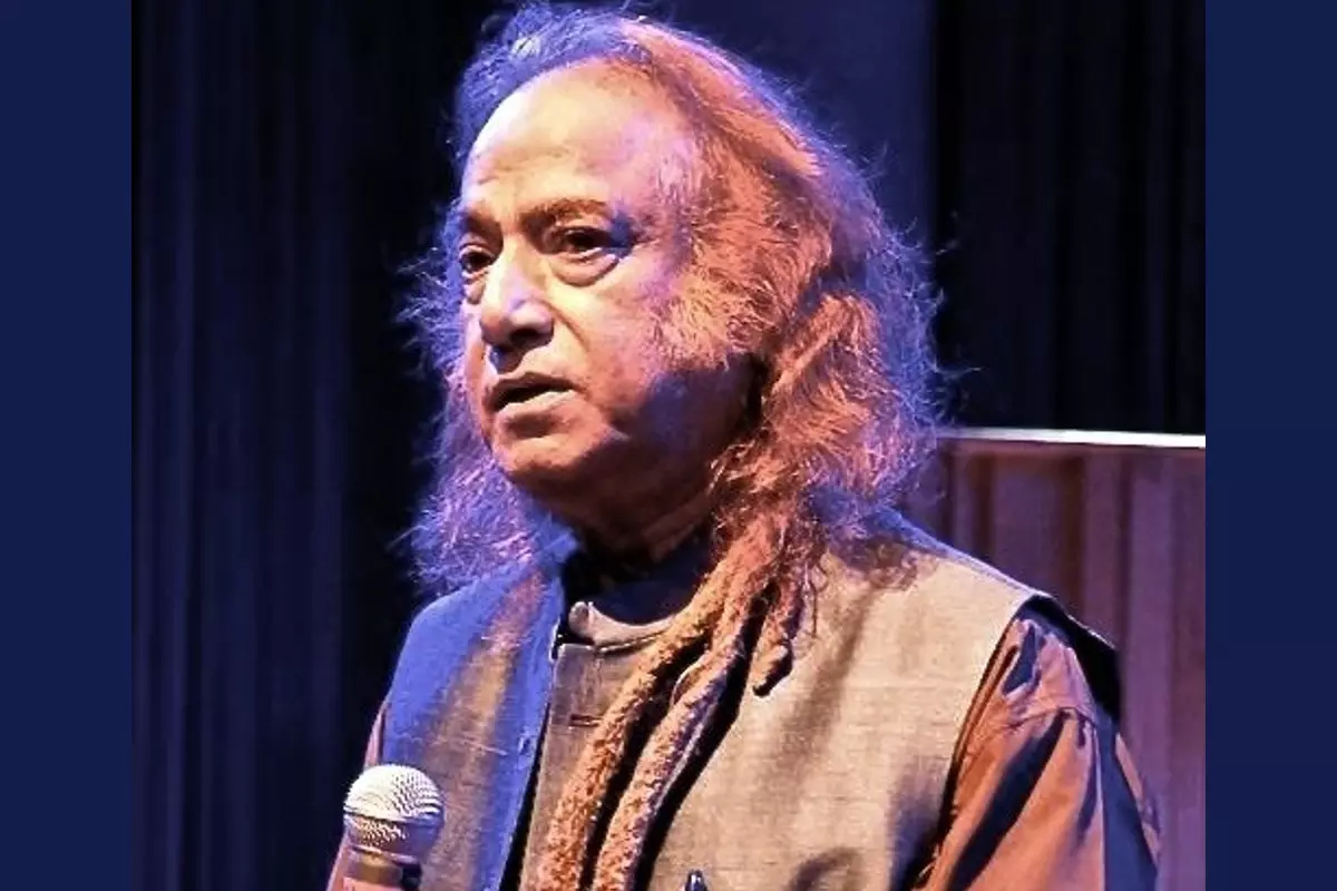 Aashish Khan, the legendary sarod maestro