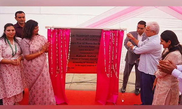 Delhi: Worlds first all-women Sakhi Bus Depot inaugurated