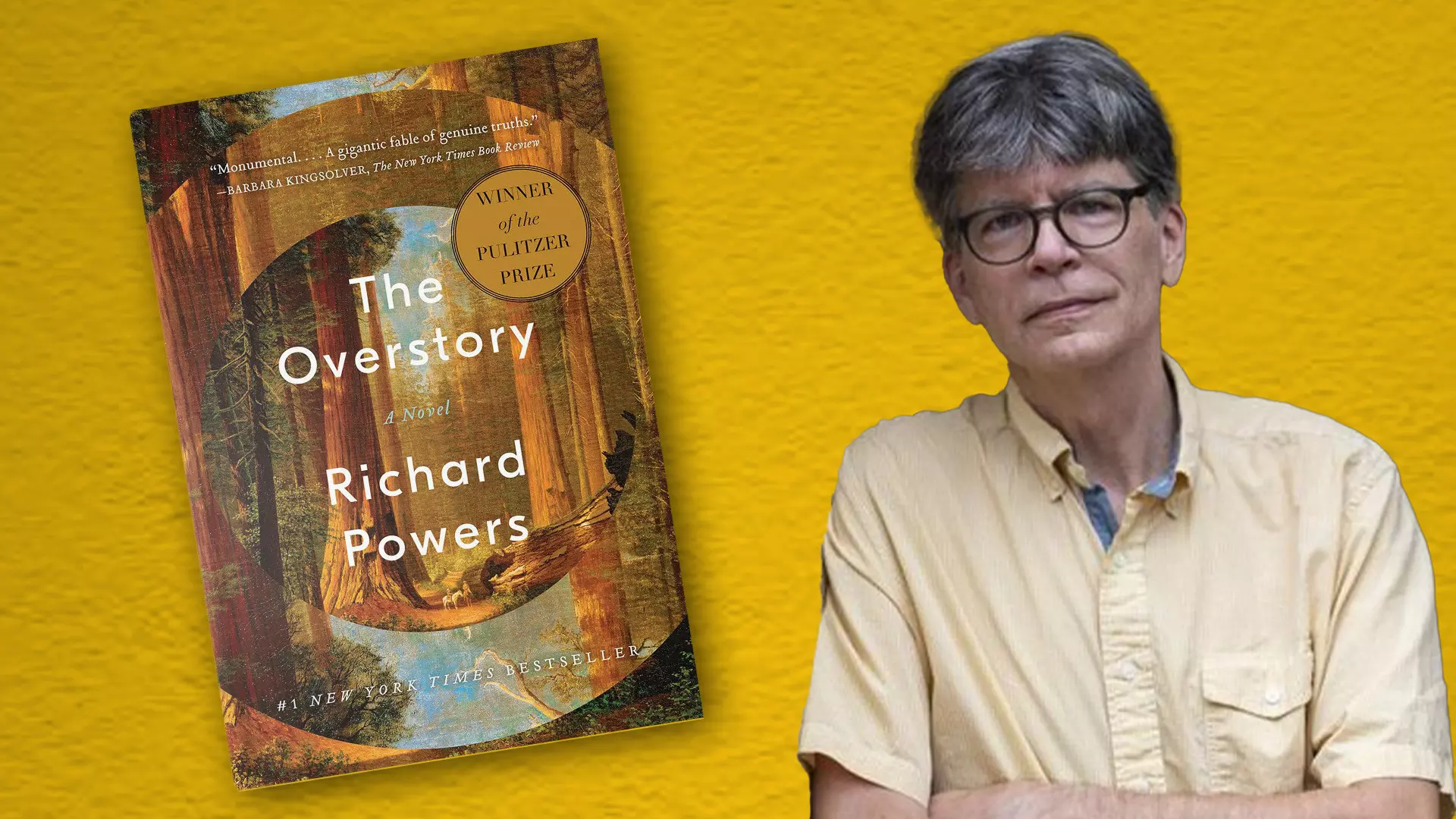 Richard Powers’ The Overstory is winner of the 2019 Pulitzer Prize for Fiction. 