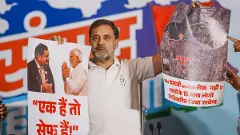 Using a safe, Rahul takes a dig at Modi’s ‘Ek hai toh safe hai’ slogan