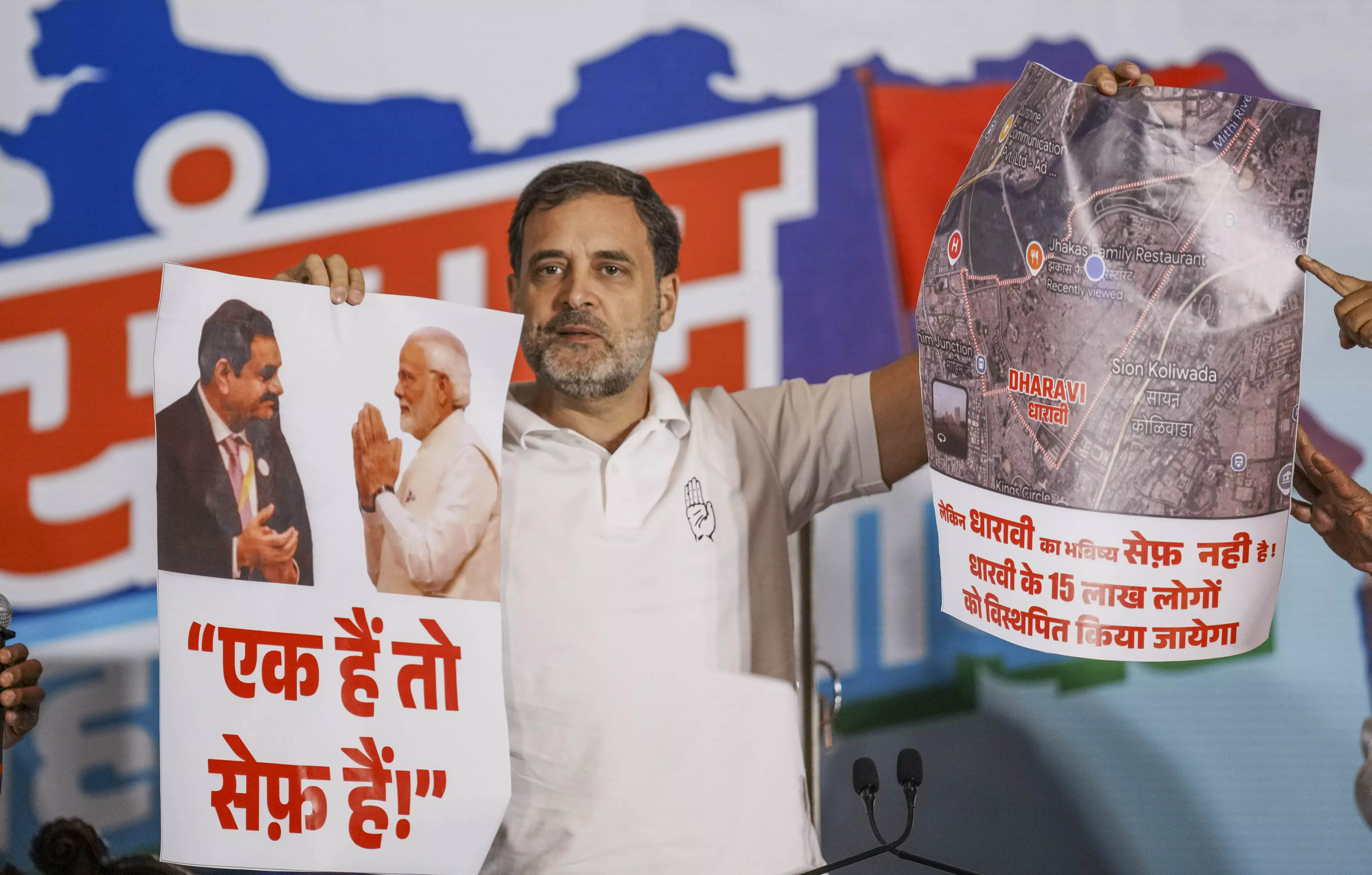 Using a safe, Rahul takes a dig at Modi’s ‘Ek hai toh safe hai’ slogan