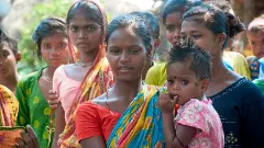 population women children