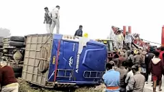 Jharkhand: Bus overturns in Hazaribag district; 7 killed, several injured