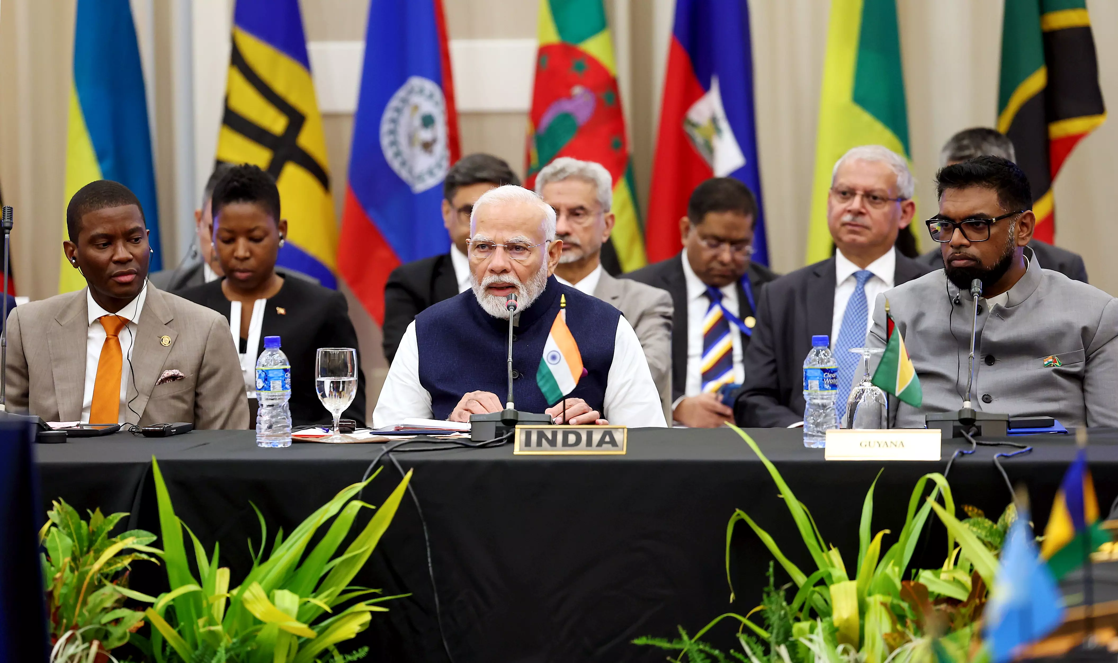 Modi proposes 7 key pillars to bolster India’s ties with Caribbean nations