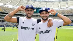 Harshit Rana and Nitish Kumar Reddy