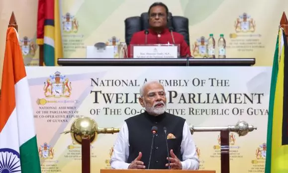 India never harboured expansionist mindset: Modi in Guyana