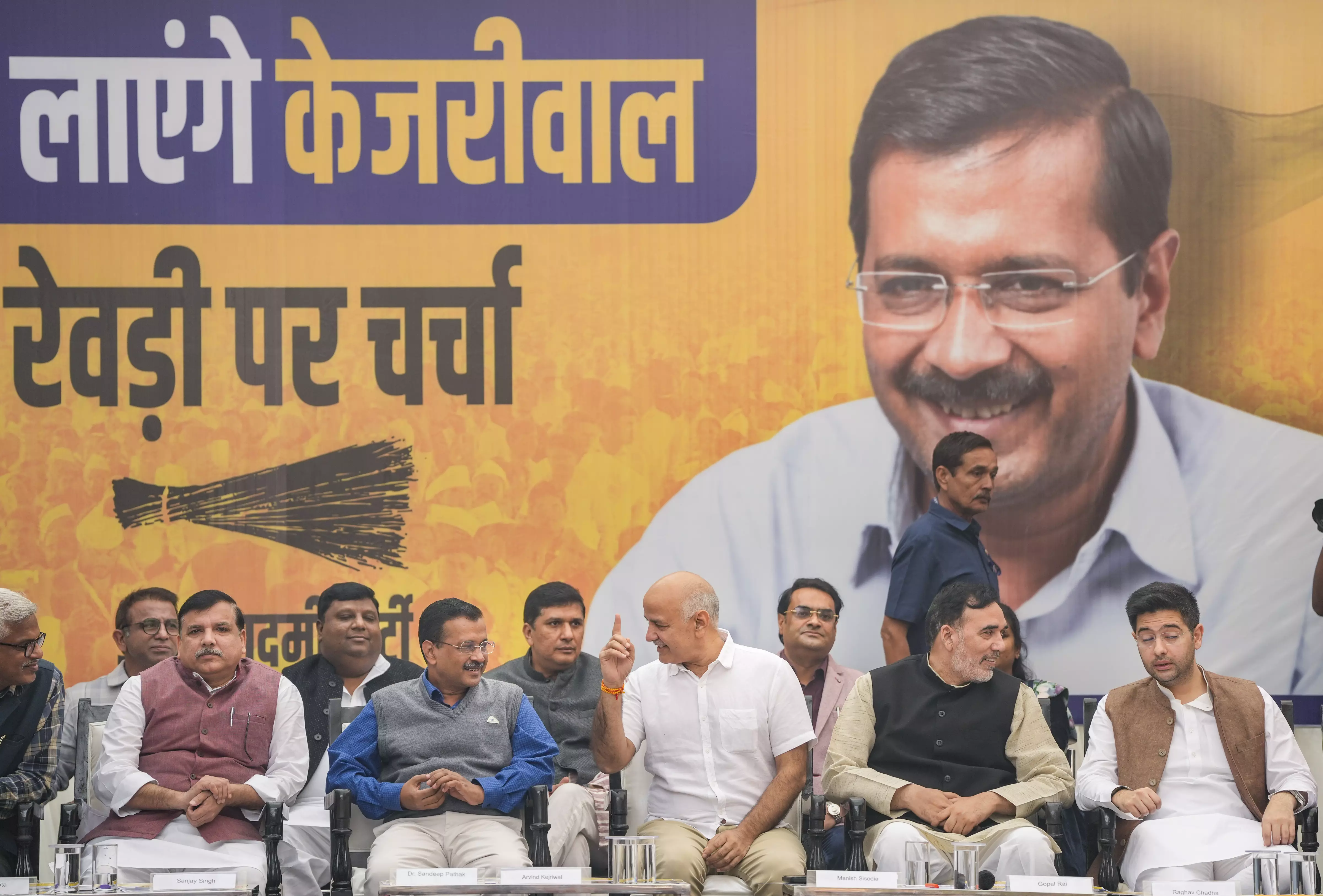 Revdi Par Charcha: Kejriwal challenges BJP, promises to give freebies