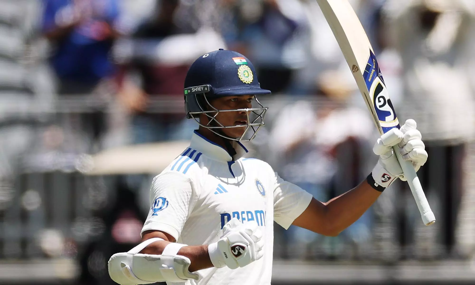 Jaiswal scores ton as India extend lead to 321 runs