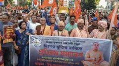 How Hindu monks arrest in Bangladesh has galvanised BJP in Bengal