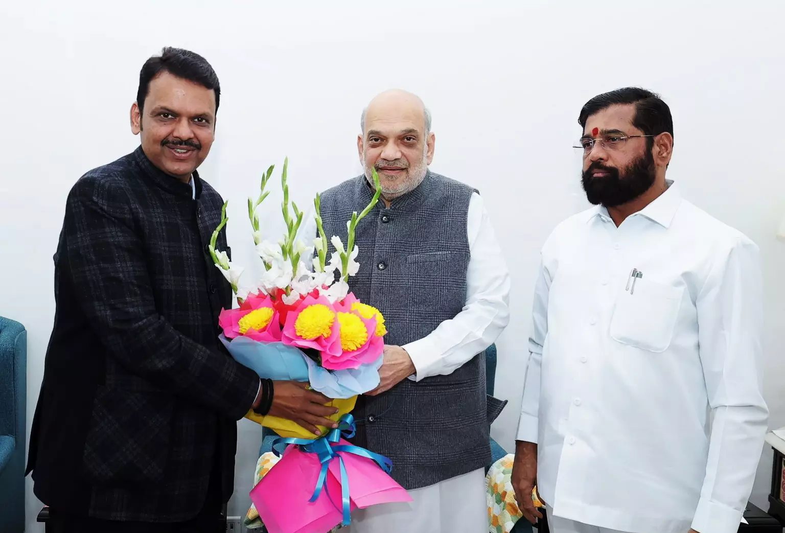 Mahayuti leaders meet Amit Shah, no decision on Maharashtra CM yet