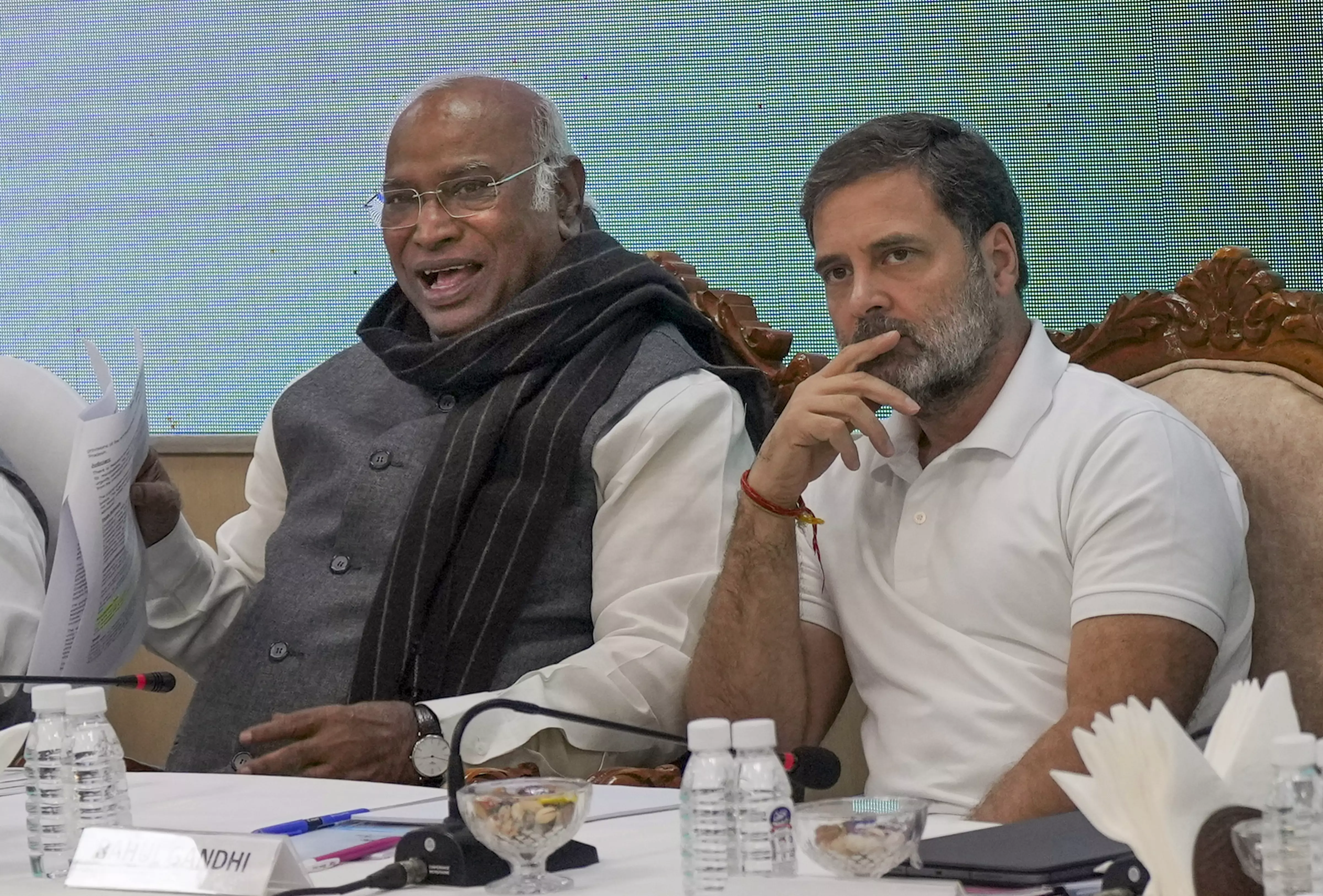 Tough decisions have to be taken, need to learn from poll results: Kharge at CWC meet