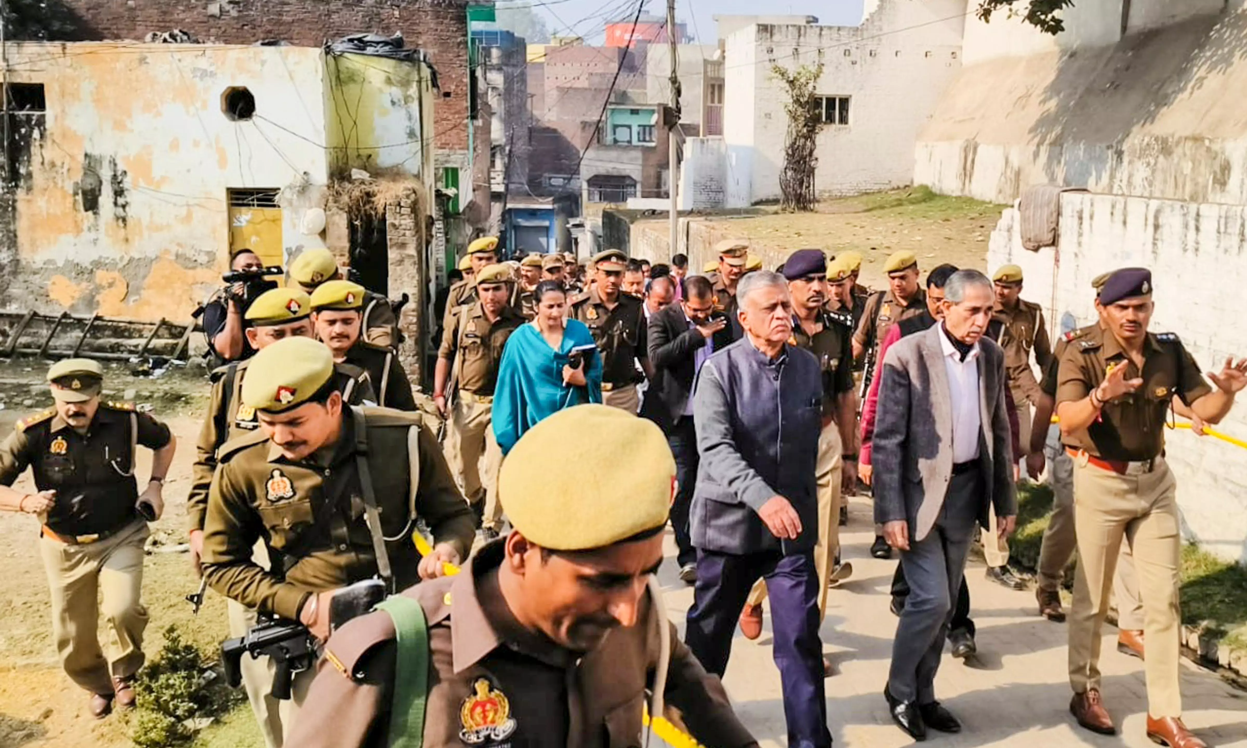 Sambhal violence: Judicial panel members visit areas where clashes broke out