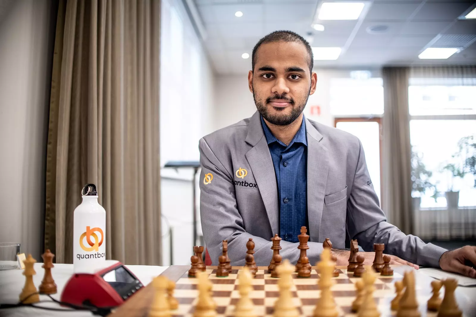 Indian chess Grandmaster Arjun Erigaisi