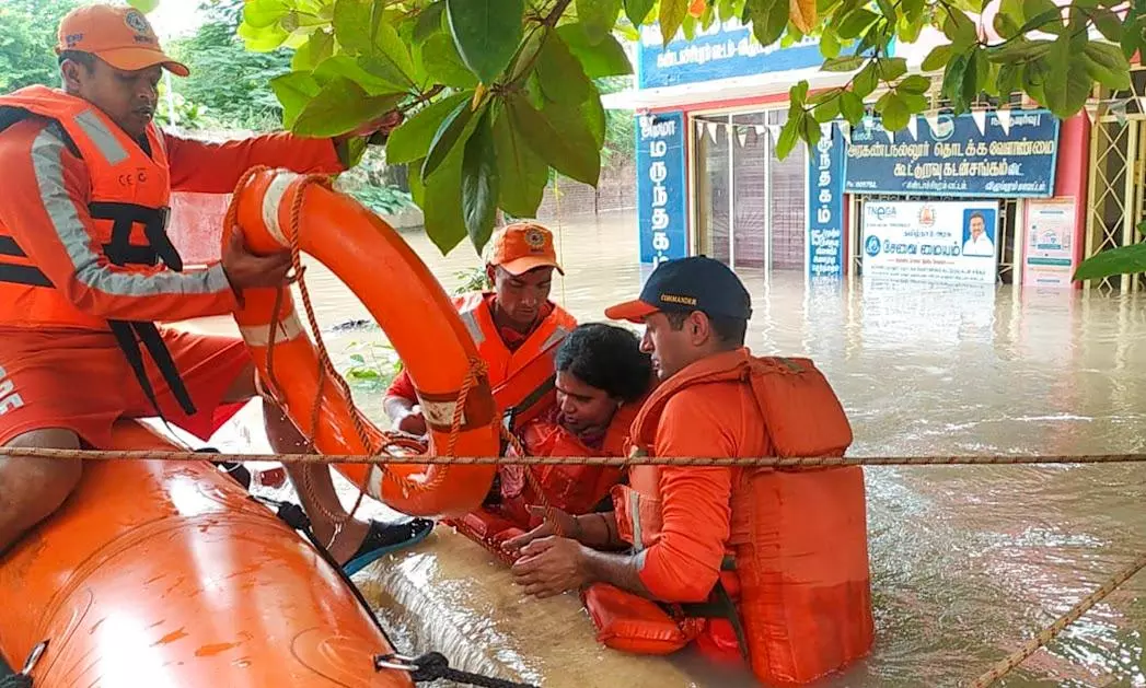 Cyclone Fengal batters 14 TN districts; PM assures Stalin of support to deal with floods